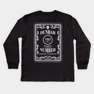 Dunbar Number - Mixed Mental Arts Kids Long Sleeve T-Shirt